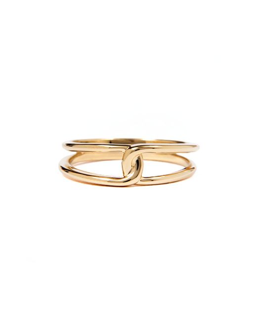 Belinda Jewelz Metallic Gina Twisted Loop Ring