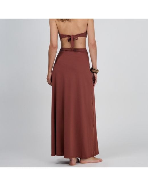 Aulala Paris Brown The Muse Drape – Amber