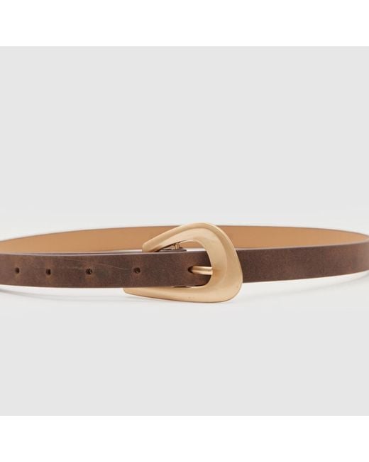 Colección Tansu Brown Pierre Leather Belt