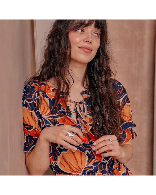 LAtelier London Red Zara Bardot Midi Dress