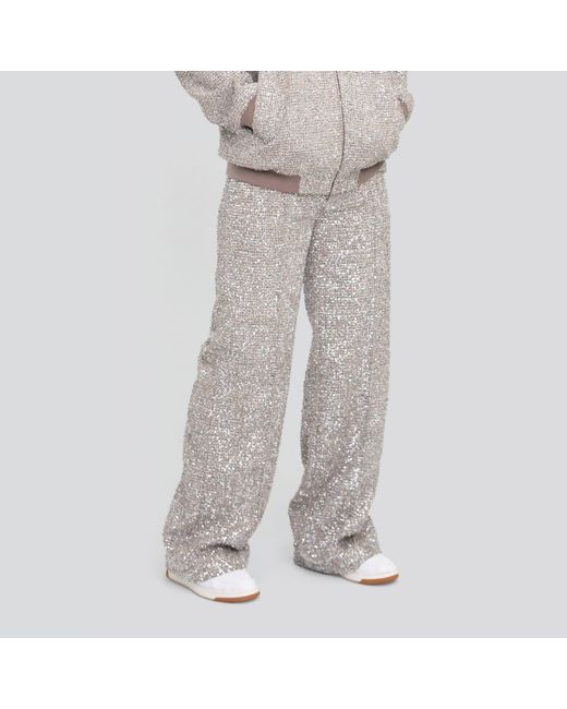 Maui X Lolita Gray Star Pants for men
