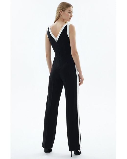 Exquise Black Meadow Jumpsuit –