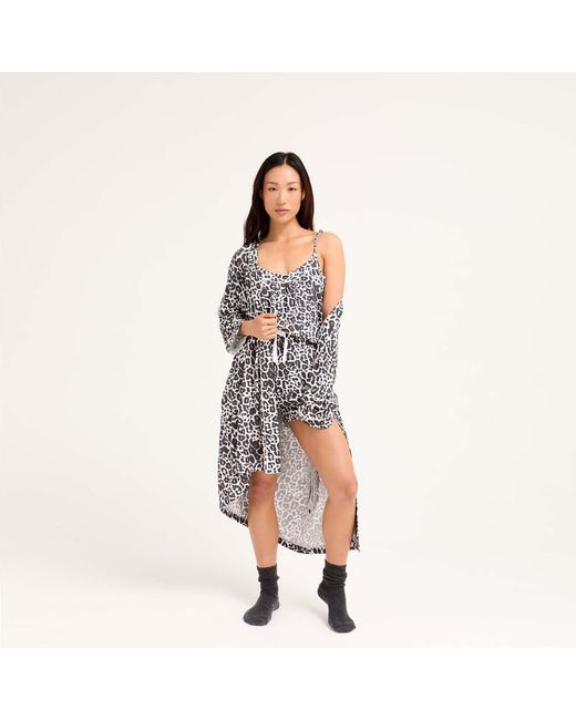 Pretty You London Black Bamboo Cami & Short Pyjama Set