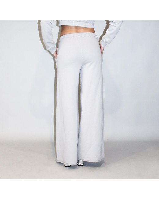 Love and Nostalgia Gray Nicole Super Wide Track Pant Forest