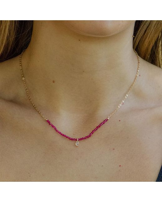 Marcia Moran Metallic Aquata Necklace