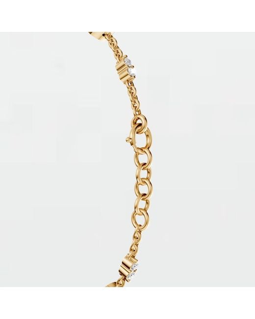 Aya Fine Jewelry Metallic 2.65 Cwt Round Lab Grown Diamond Station Bracelet