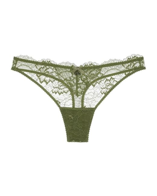 Journelle Green Isabel Thong Picholine