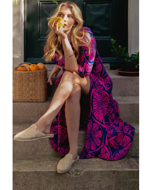 Mercy Delta Purple Rosedene Limoncello Amalfi Dress