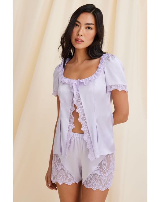 Scarlett Gasque Purple Delilah Top