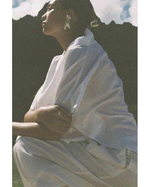 MARICEL White Neutrals Cristina Tunic