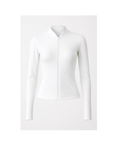 Altra Volta White Elevate Zip Jacket