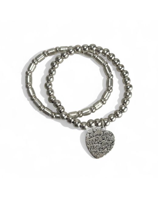 By Virgo Metallic Eterna Bracelet Set