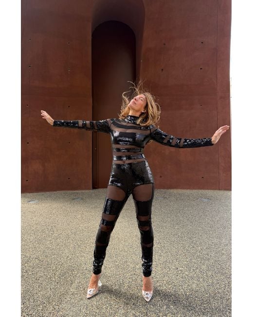 Harmonia Ny Black Venusian Catsuit By Dani Watanabe