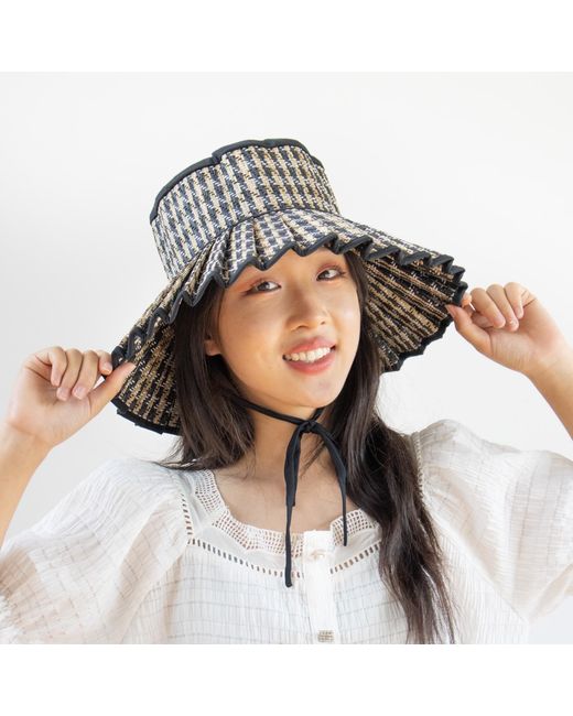 Lorna Murray Black Roma Luxe Capri Maxi Hat