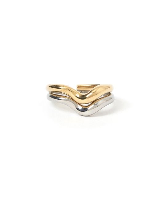 ARMS OF EVE Metallic Simi Two Tone Ring