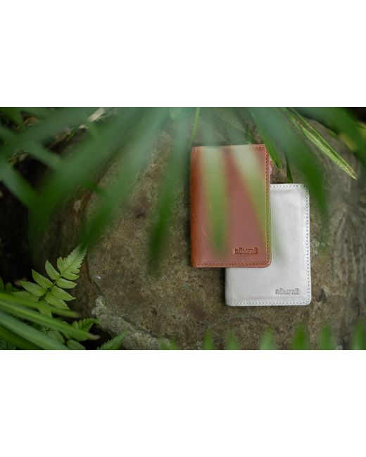 Rōmfrē Brown Kona Minimalist Bifold for men