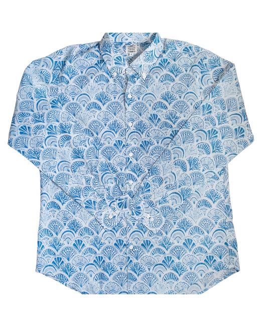 Jago's Tribe Blue Godings Bay Shirt for men