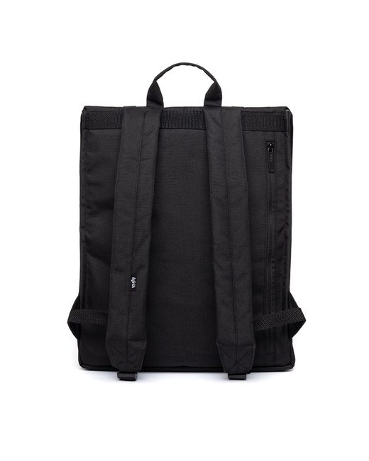 Lefrik Black Handy Backpack Stripes