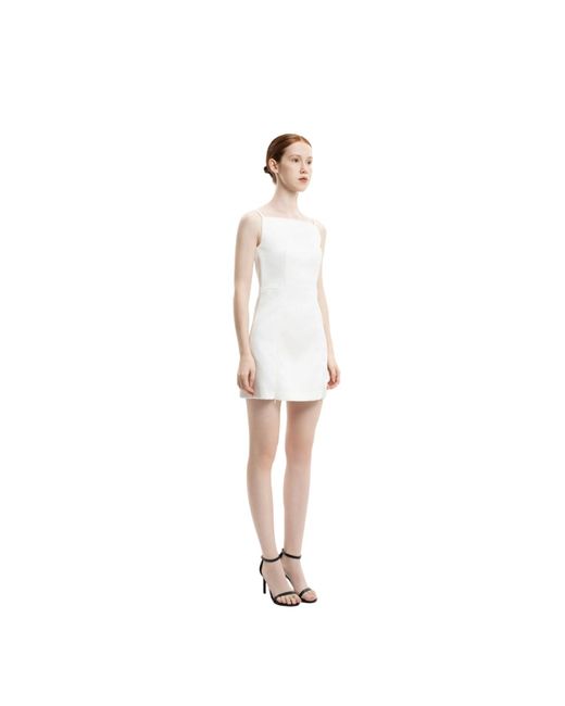 Iellele White Mini Dress “A” –