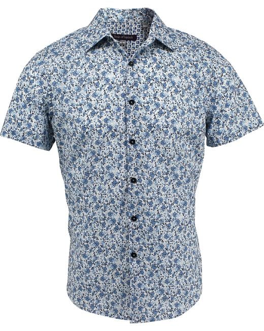 Lords of Harlech Blue Scott Ashton Floral for men