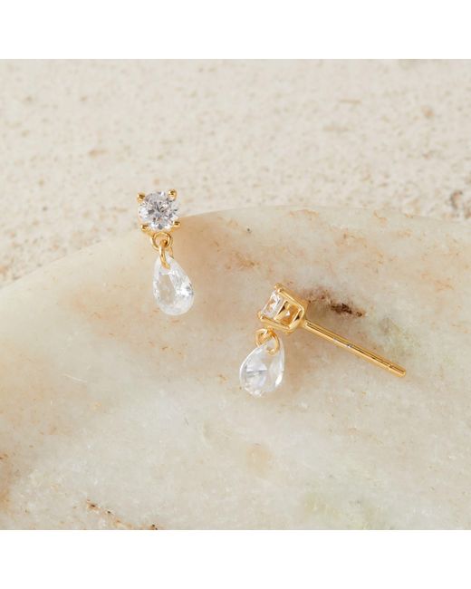 Esterah Yellow Drop Studs