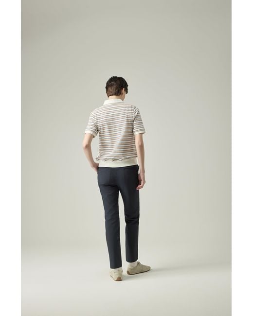 Elune Mode Blue Basic Pants _ Midnight