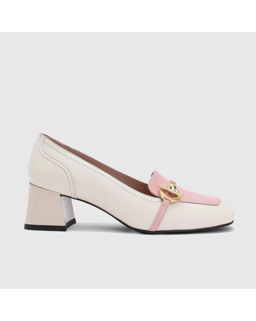 Ilvi White Neutrals Guus Leather Pump