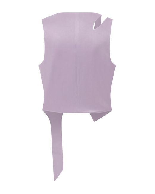 Cansu Xi Purple Bella Vest