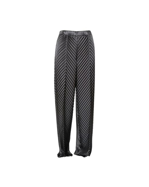 ARTISTA Gray Onix High Waisted Pleated Pants