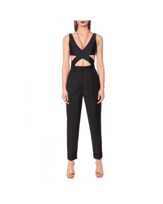 AGGI by HALEWSKI Black Nola Matte Bodysuit