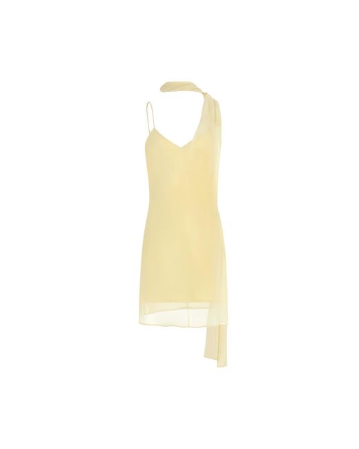 Herfetch Women's Yellow Mini Sunny Dress