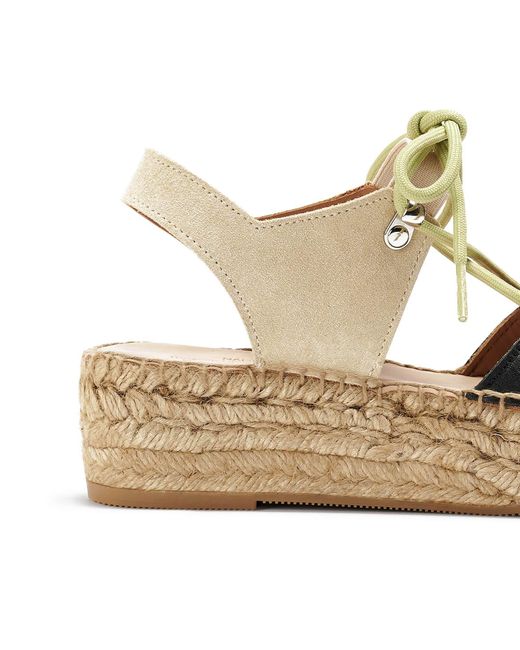Naguisa Metallic Espadrilles