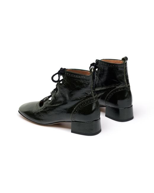 Naguisa Black Ankle Boots
