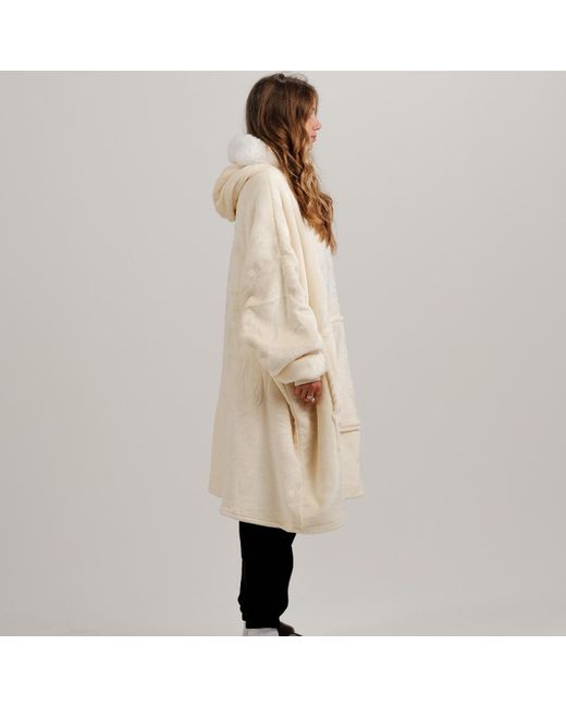 Ony Natural Neutrals Furlined Hoodie Blanket for men