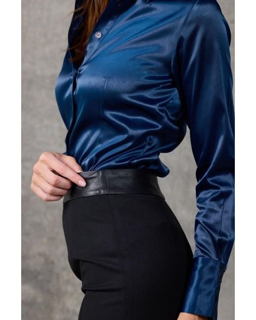 Madison / Savile Black The Edge Pencil Skirt