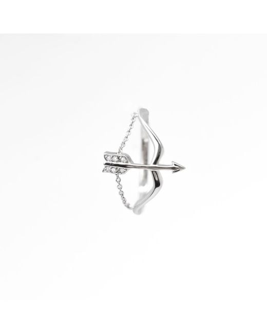 Dov Jewelry White Archer Ring