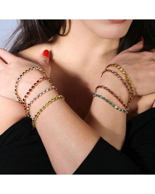 Vicki Sarge Black The Tennis Bracelet