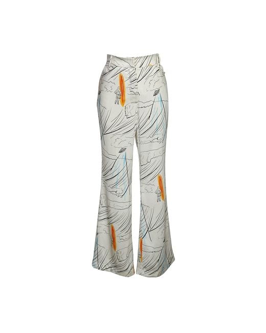 Jennafer Grace Gray Venusian Silk Trousers