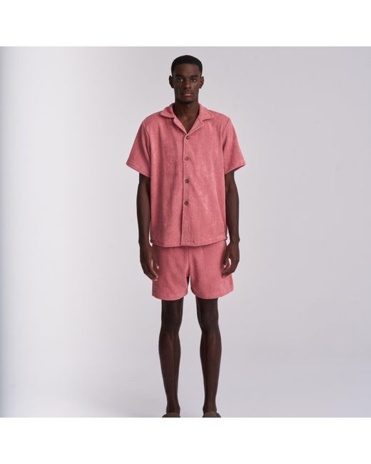 Little Mariner Pink Dusty Rose Terry Shirt for men