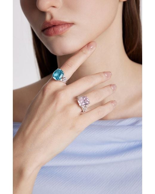 Arte Madrid Blue Gemma Cathedral Ring