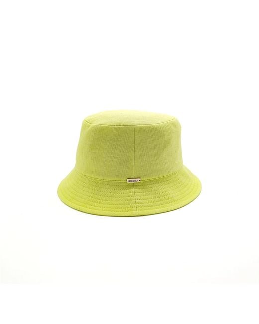 DORIA 1905 Yellow Denim Bucket Hat for men