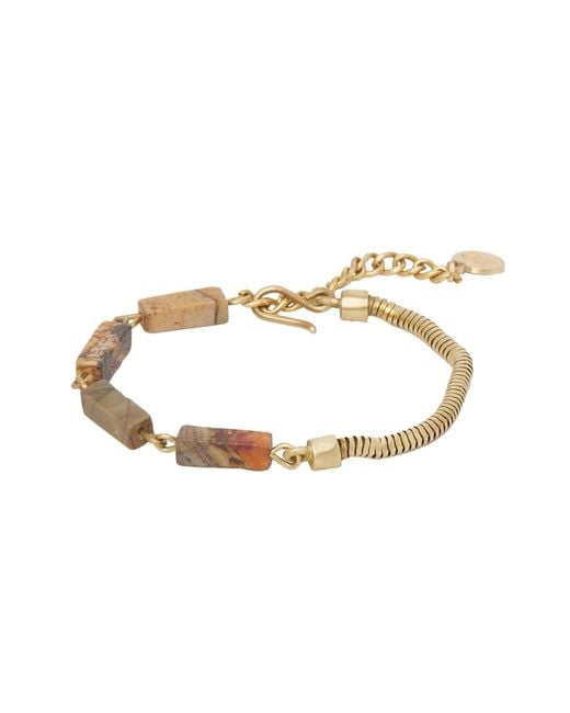 Zeworks Metallic Vast Picasso Jasper Bracelet