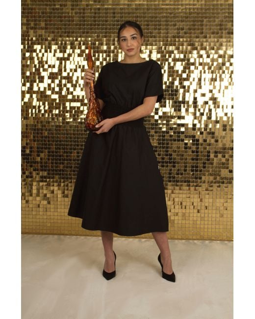 Frock Tales Black Orchis Dress