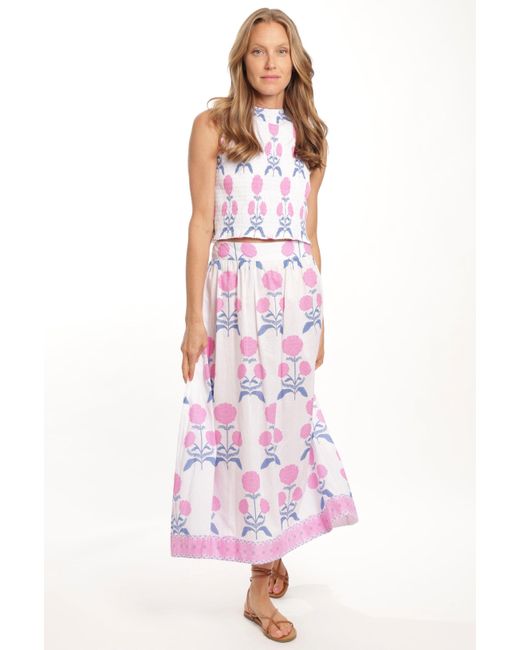 Bindu Green Brigitte Skirt
