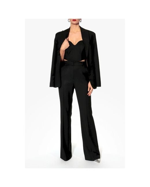 AGGI by HALEWSKI Black Leona Single Breasted Blazer
