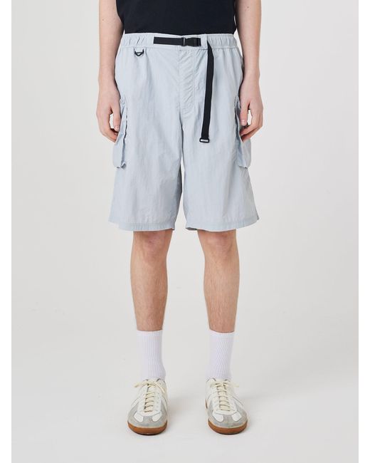 Uskees Blue Technique Trek Shorts for men