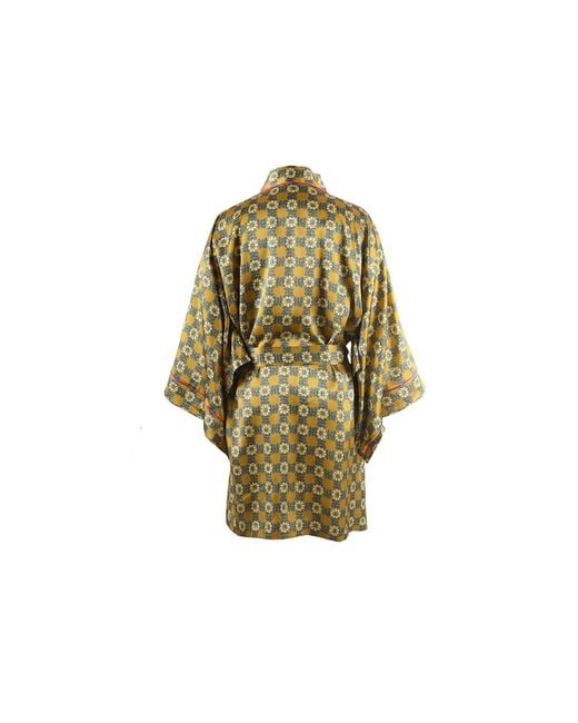 Emma Wallace Green Izzy Dressing Gown