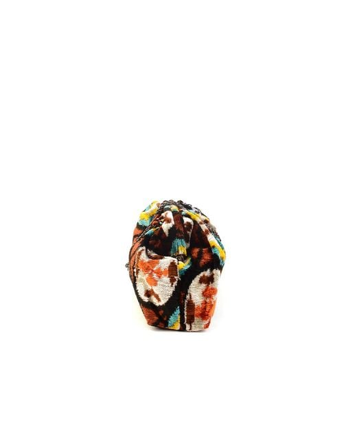 SJW BAGS LONDON Multicolor Victoria Ikat Mini Pouch Bag