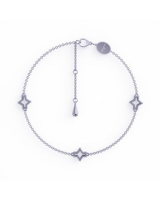 Linda Fiore Metallic Starlite Bracelet