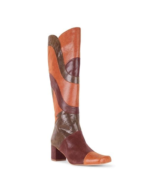 Terry De Havilland Brown Val Knee Boot